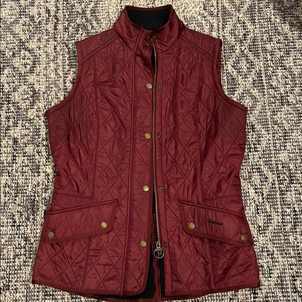 Barbour Cavalry Fleece-Lined Quilted Vest